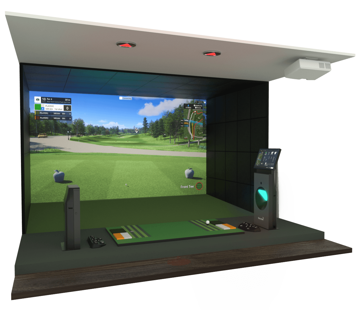 Simulador de golf